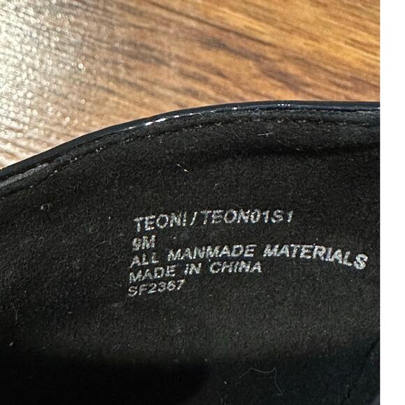 Steve Madden Women's Twice Platform Mary Jane – Faux Patent Black – Size 9 - Picture 8 of 13